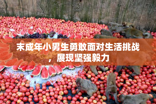 末成年小男生勇敢面对生活挑战，展现坚强毅力