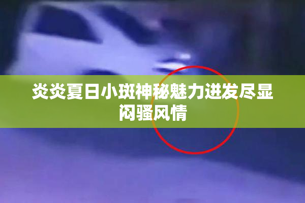 炎炎夏日小斑神秘魅力迸发尽显闷骚风情