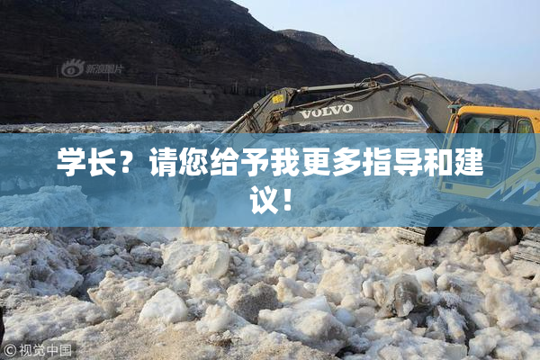 学长？请您给予我更多指导和建议！
