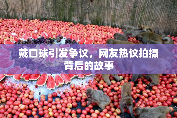 戴口球引发争议，网友热议拍摄背后的故事