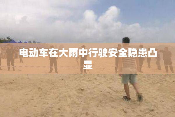 电动车在大雨中行驶安全隐患凸显