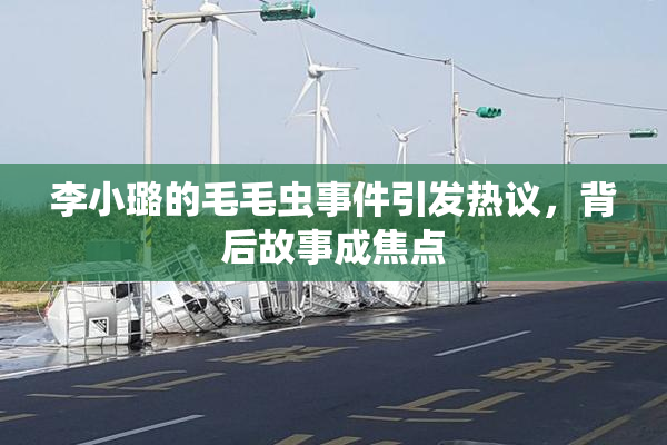 李小璐的毛毛虫事件引发热议，背后故事成焦点