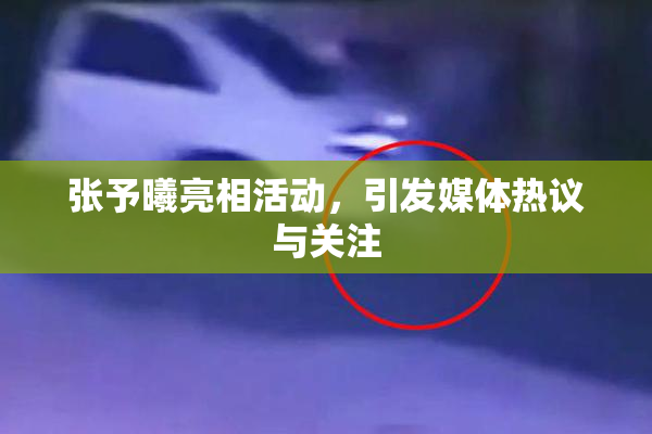 张予曦亮相活动，引发媒体热议与关注