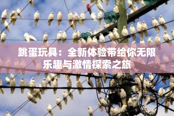 跳蛋玩具：全新体验带给你无限乐趣与激情探索之旅