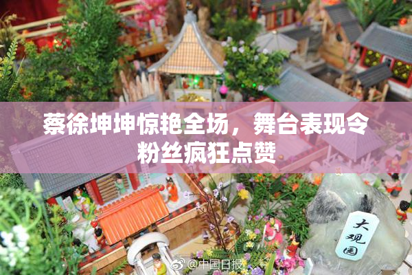 蔡徐坤坤惊艳全场，舞台表现令粉丝疯狂点赞