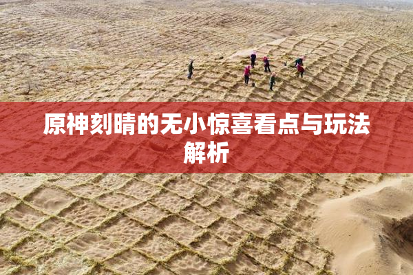 原神刻晴的无小惊喜看点与玩法解析