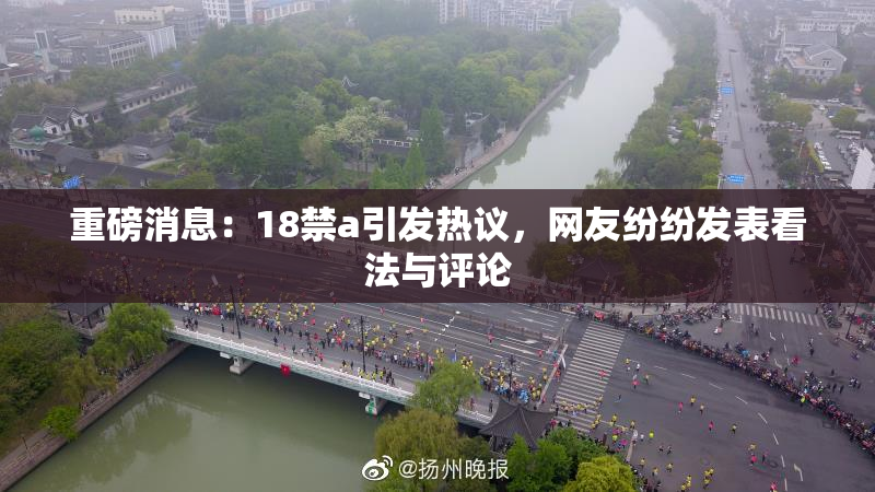 重磅消息：18禁a引发热议，网友纷纷发表看法与评论