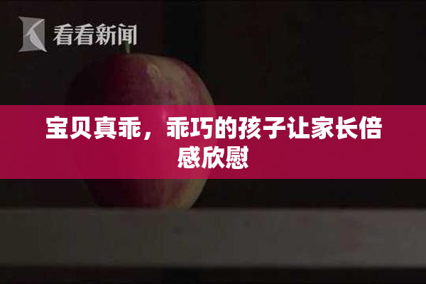 宝贝真乖，乖巧的孩子让家长倍感欣慰