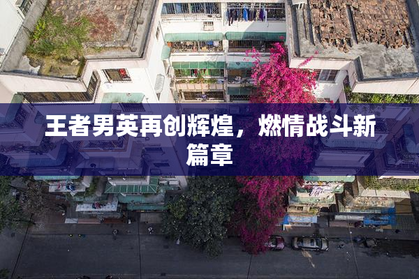 王者男英再创辉煌，燃情战斗新篇章