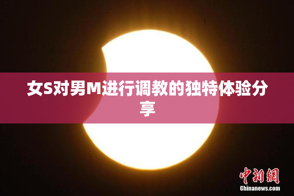 女S对男M进行调教的独特体验分享