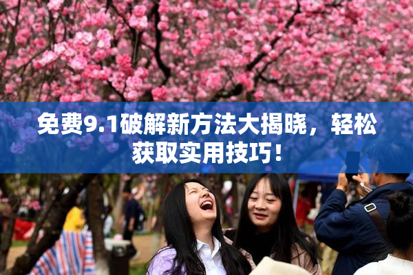 免费9.1破解新方法大揭晓，轻松获取实用技巧！