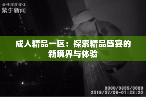 成人精品一区：探索精品盛宴的新境界与体验