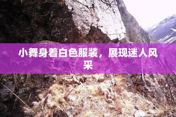 小舞身着白色服装，展现迷人风采