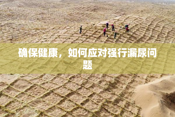 确保健康，如何应对强行漏尿问题