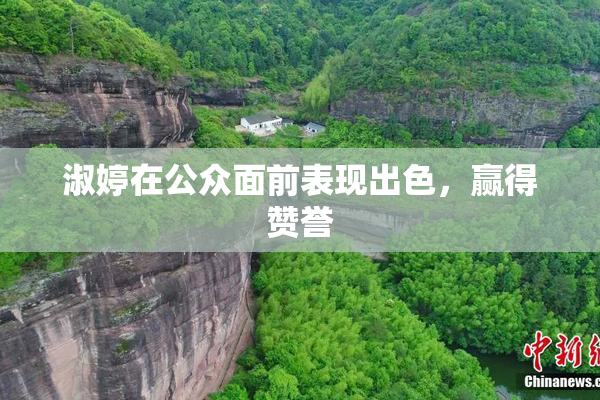 淑婷在公众面前表现出色，赢得赞誉