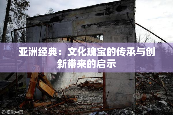 亚洲经典：文化瑰宝的传承与创新带来的启示