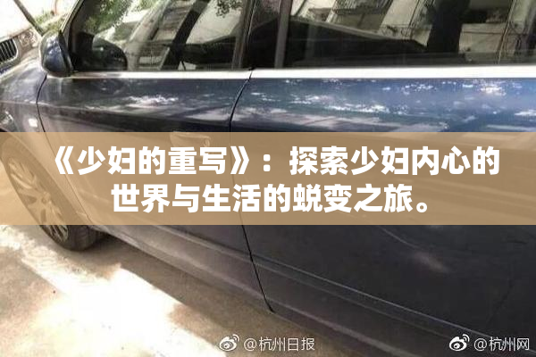 《少妇的重写》：探索少妇内心的世界与生活的蜕变之旅。
