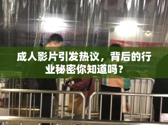 成人影片引发热议，背后的行业秘密你知道吗？