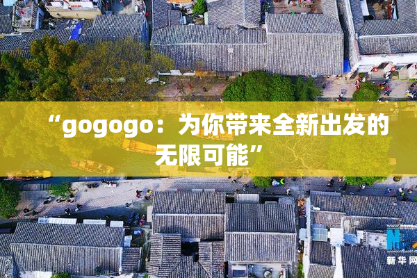 “gogogo：为你带来全新出发的无限可能”