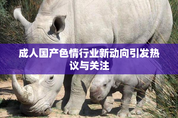 成人国产色情行业新动向引发热议与关注