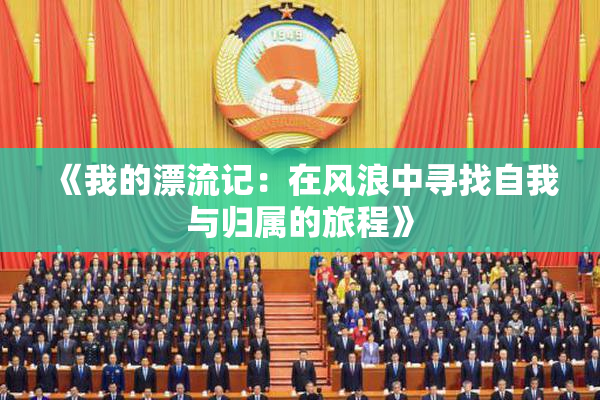 《我的漂流记：在风浪中寻找自我与归属的旅程》