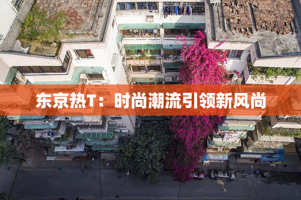 东京热T：时尚潮流引领新风尚