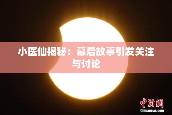 小医仙揭秘：幕后故事引发关注与讨论