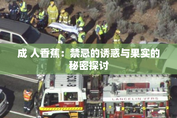 成 人香蕉：禁忌的诱惑与果实的秘密探讨