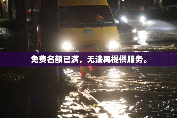 免费名额已满，无法再提供服务。