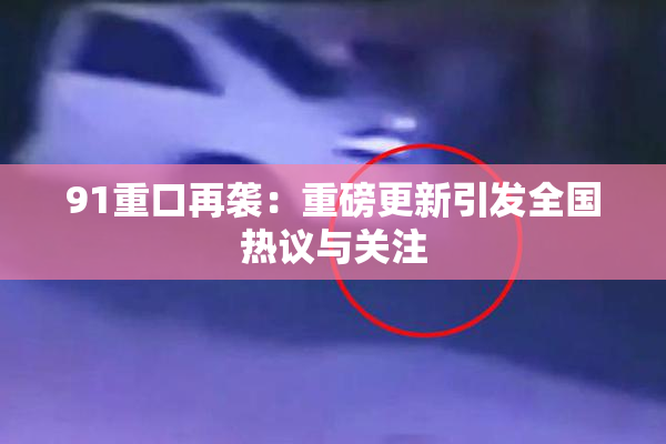 91重口再袭：重磅更新引发全国热议与关注