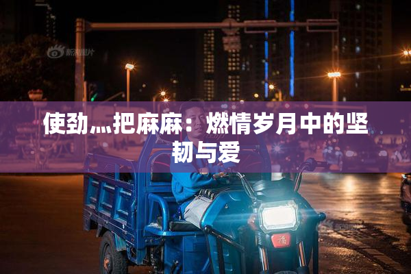使劲灬把麻麻：燃情岁月中的坚韧与爱