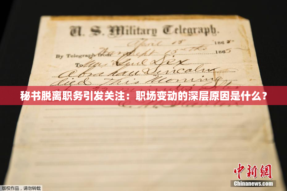 秘书脱离职务引发关注：职场变动的深层原因是什么？
