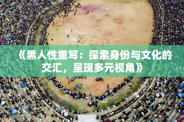 《黑人性重写：探索身份与文化的交汇，呈现多元视角》