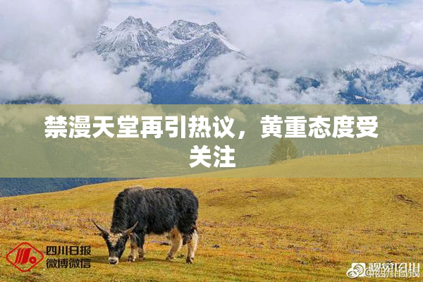 禁漫天堂再引热议，黄重态度受关注