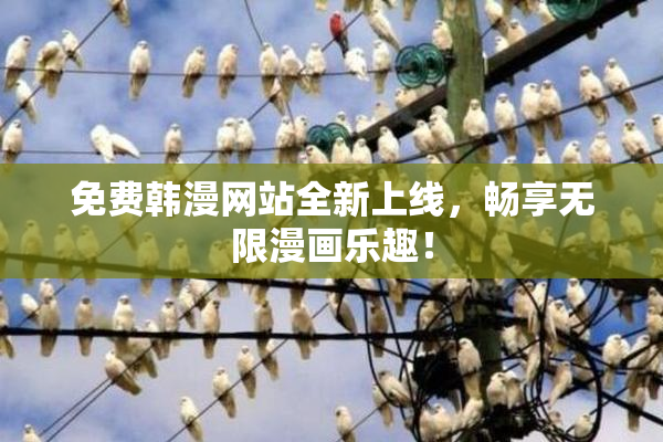 免费韩漫网站全新上线，畅享无限漫画乐趣！