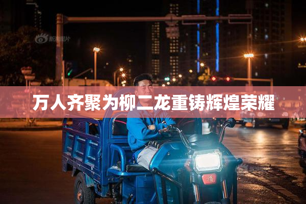 万人齐聚为柳二龙重铸辉煌荣耀