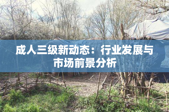 成人三级新动态：行业发展与市场前景分析