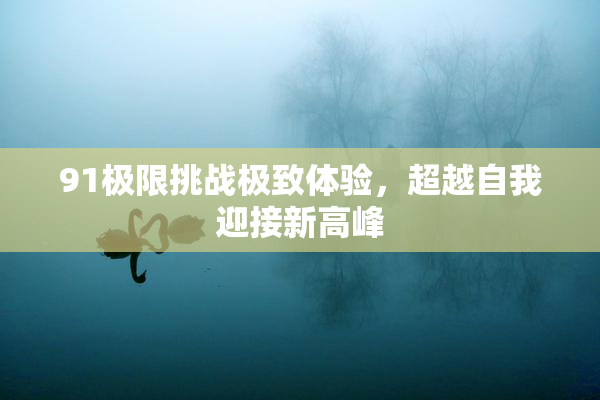 91极限挑战极致体验，超越自我迎接新高峰