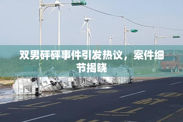 双男砰砰事件引发热议，案件细节揭晓