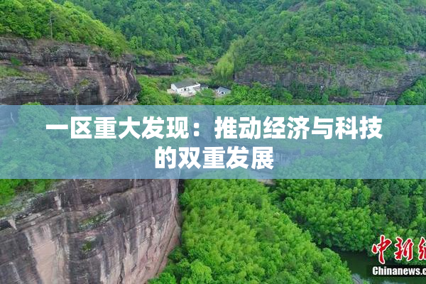 一区重大发现：推动经济与科技的双重发展
