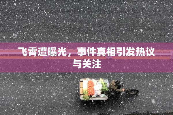 飞霄遭曝光，事件真相引发热议与关注