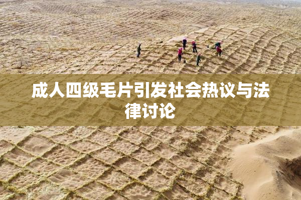 成人四级毛片引发社会热议与法律讨论