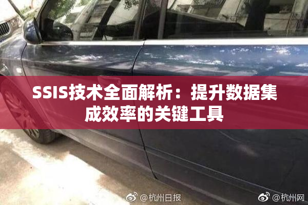 SSIS技术全面解析：提升数据集成效率的关键工具