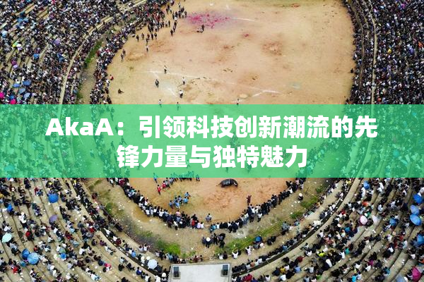 AkaA：引领科技创新潮流的先锋力量与独特魅力