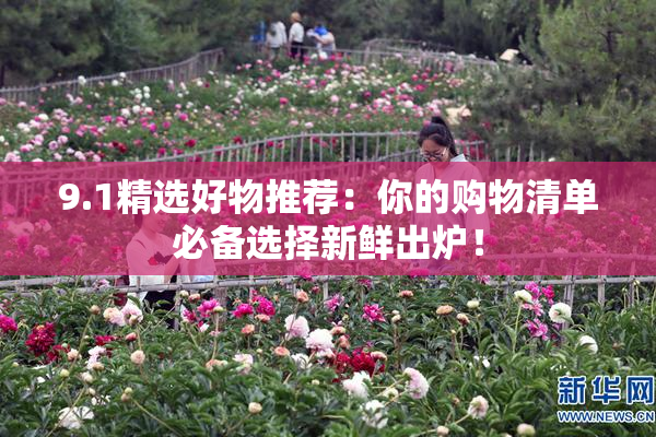 9.1精选好物推荐：你的购物清单必备选择新鲜出炉！