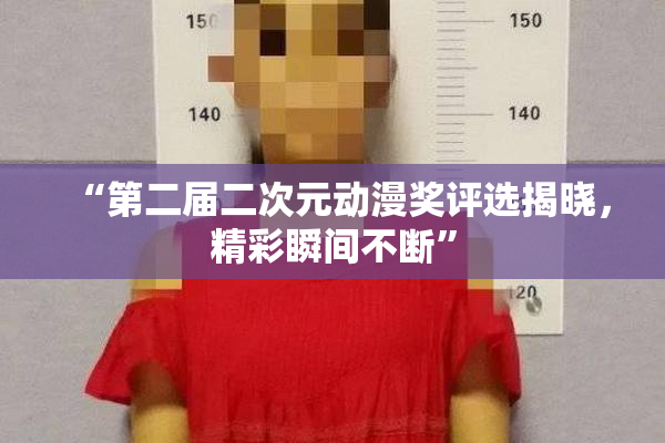 “第二届二次元动漫奖评选揭晓，精彩瞬间不断”