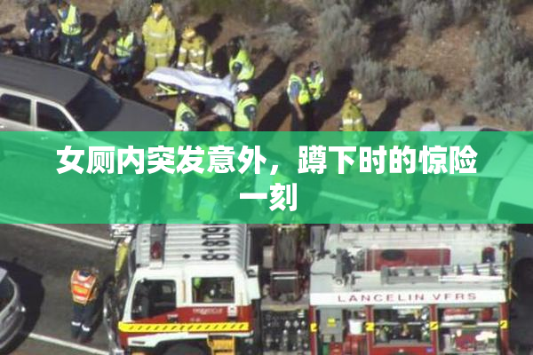 女厕内突发意外，蹲下时的惊险一刻