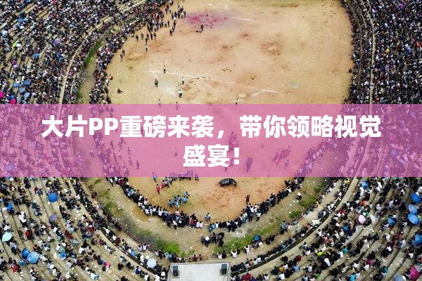 大片PP重磅来袭，带你领略视觉盛宴！