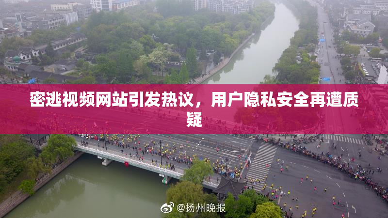 密逃视频网站引发热议，用户隐私安全再遭质疑