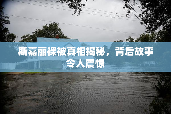 斯嘉丽裸被真相揭秘，背后故事令人震惊